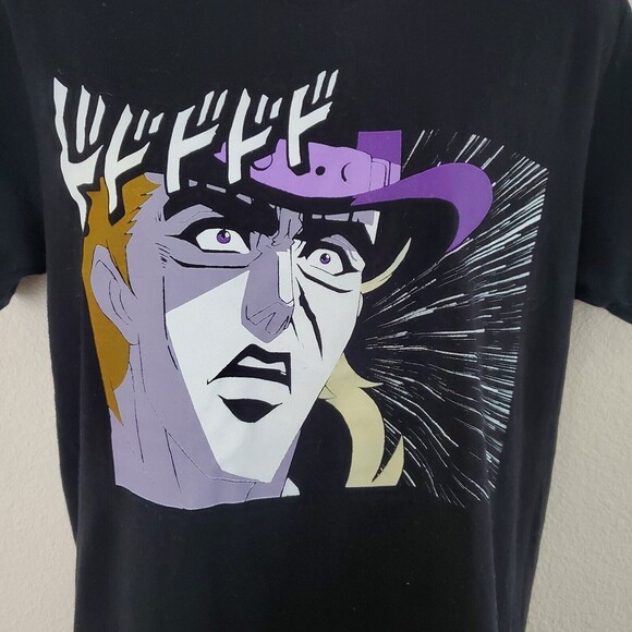 Jojo's Bizarre Adventure Seven Times Six Graphic T-shirt Women's Small Black - Picture 4 of 7
